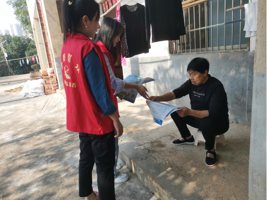 黄沙湾街道：松梅村开展居民医保“零距离”普及、“全覆盖”知晓宣传活动