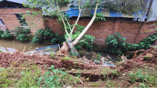 黄沙湾街道积极排除塌方隐患 保障汛期暴雨天气安全