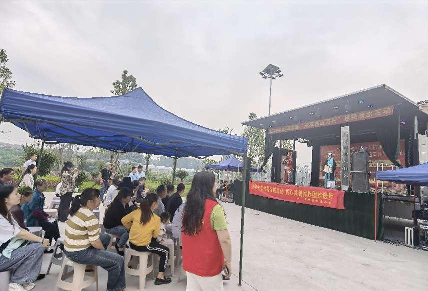 灵官庙村：弘扬中华传统文化，开展送戏下乡惠民演出活动