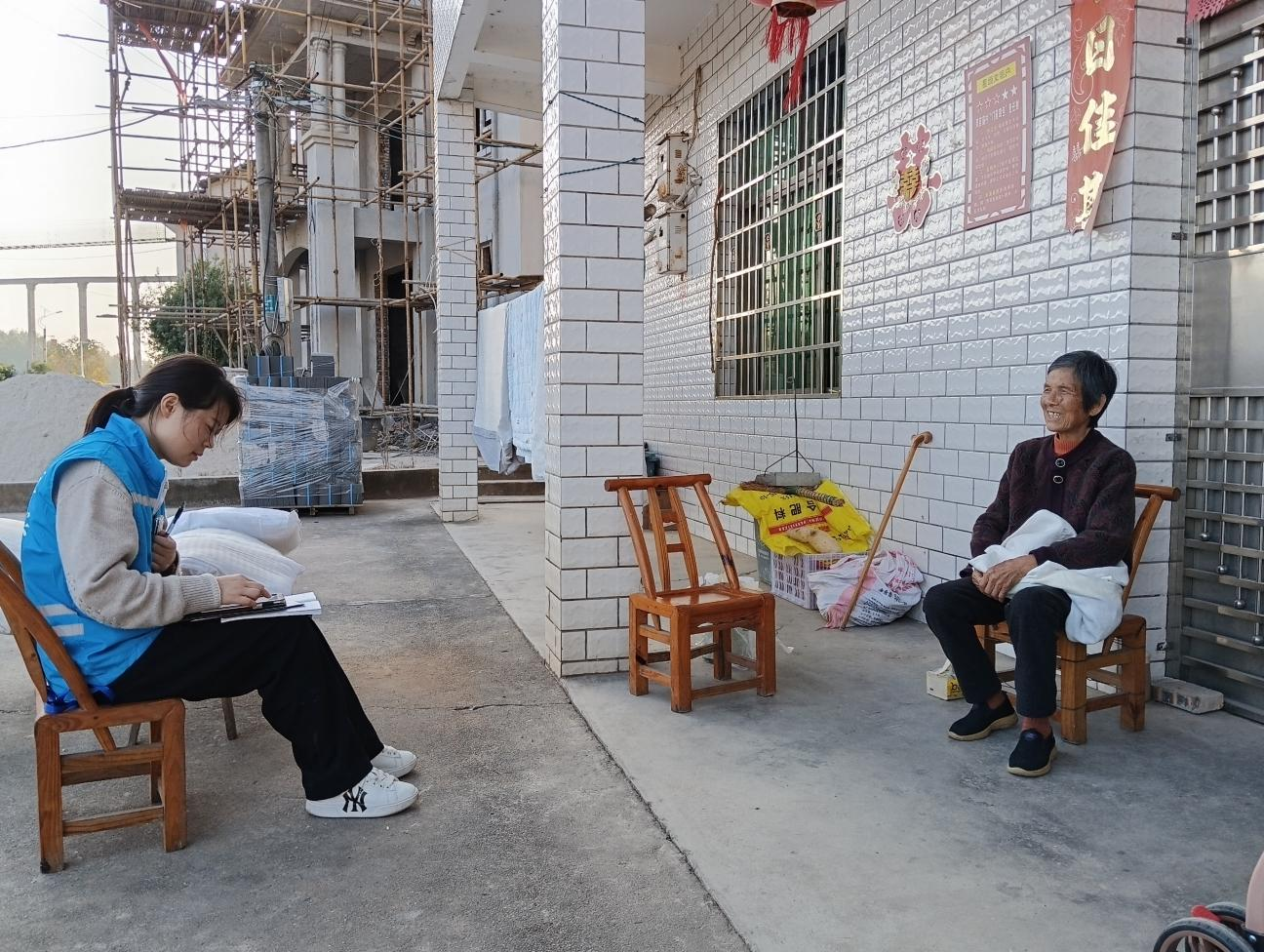 黄沙湾街道：灵官庙村扎实开展全国月度劳动力调查工作