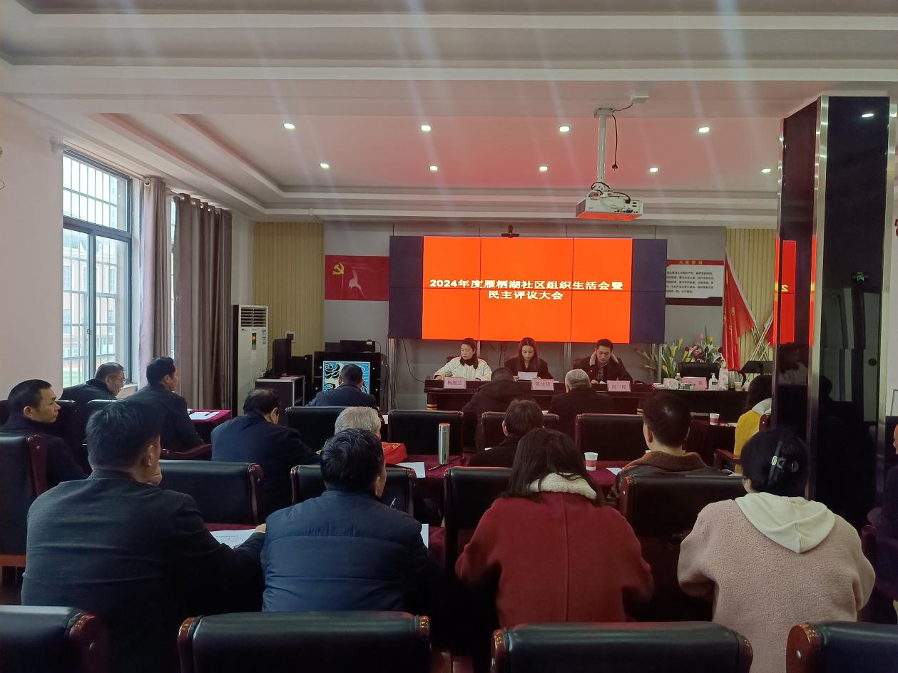 黄沙湾街道雁栖湖社区：组织生活会“把脉开方”，民主评议促党员提升