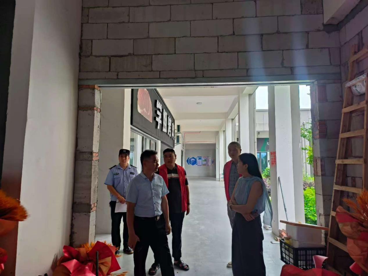黄沙湾街道：筑牢安全防线！灵官庙村对辖区重点场所开展安全生产专项检查