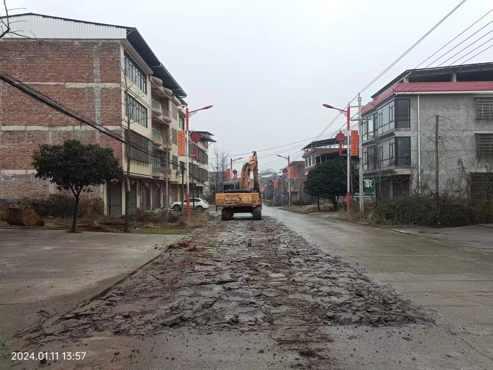 祁阳公路：X001线启动换板，打造春运平安路