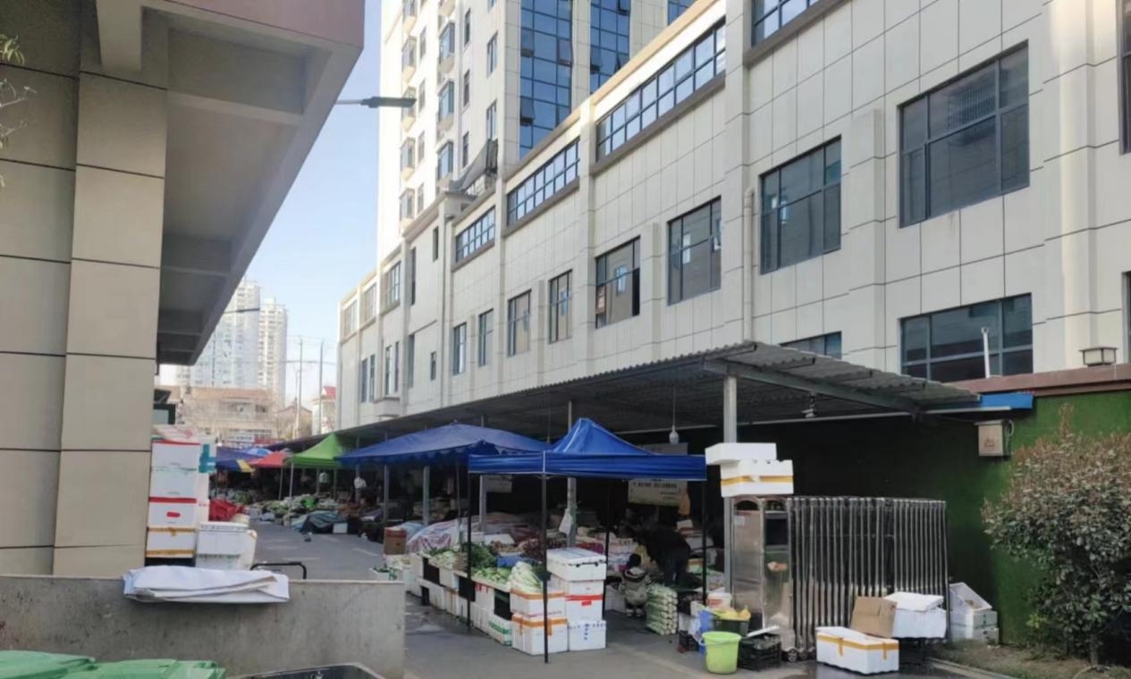 启明街道拆除临时建筑 恢复市容市貌