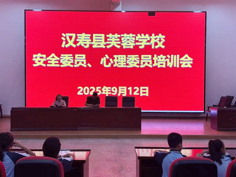 汉寿县芙蓉学校：双委培训 为成长护航