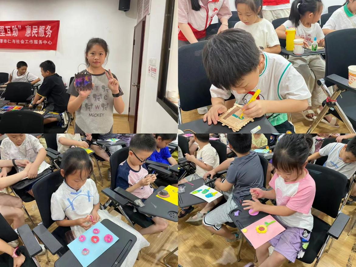 富民城社区：开展“手工一夏”青少年赋能活动