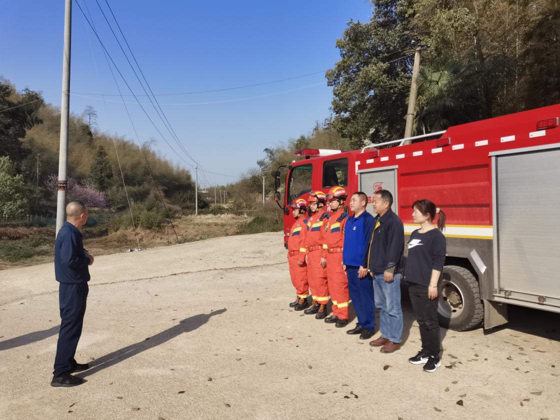 汉寿县龙潭桥镇：森林防火演练，筑牢安全防线