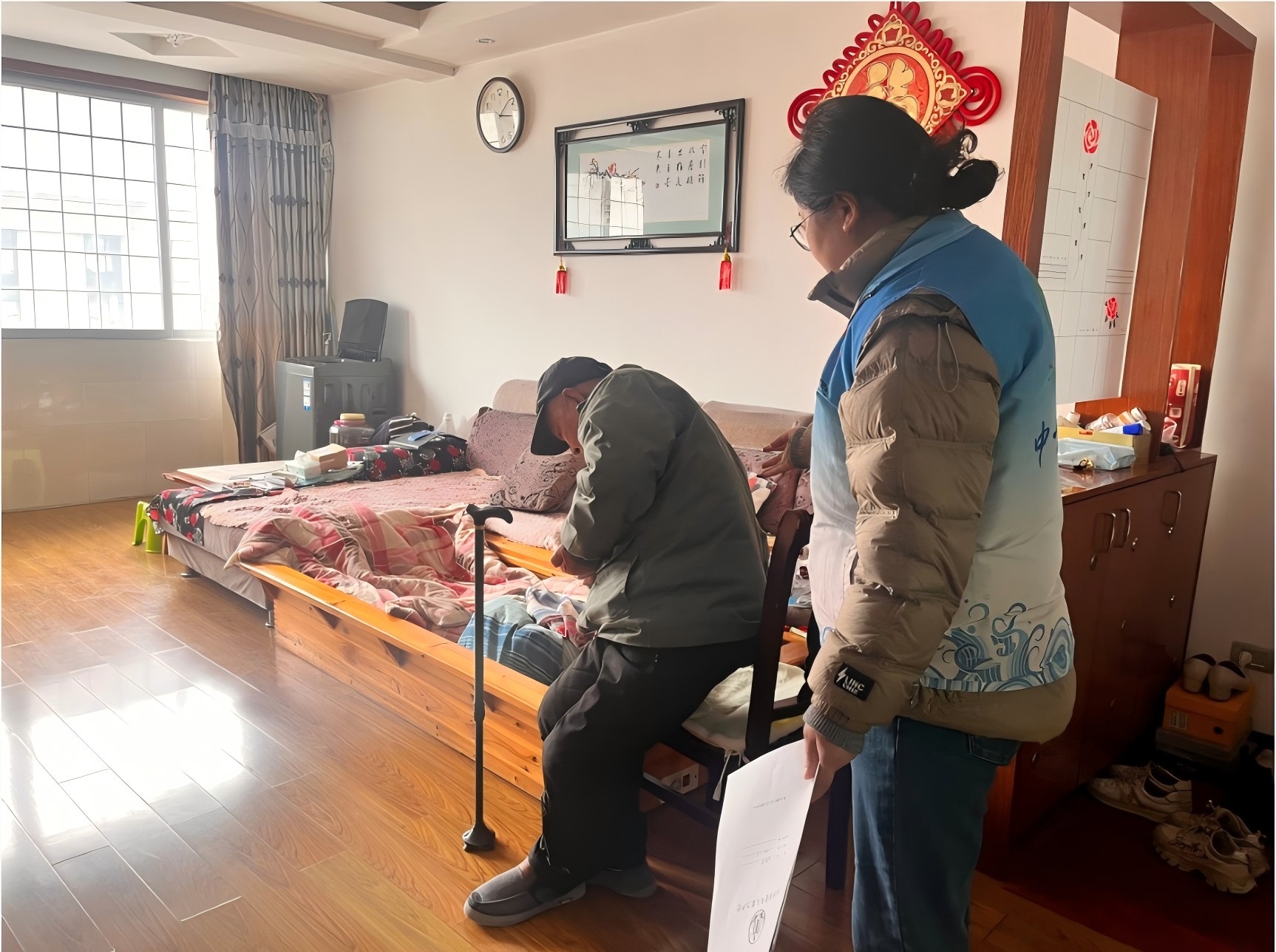 中方县：启动养老服务“消费券”老年人能力评估