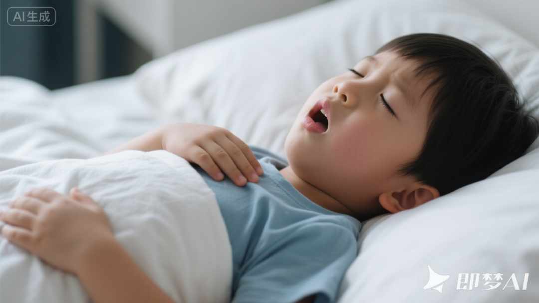 jimeng-2025-11-14-2839-儿童呼吸急促躺床上.png