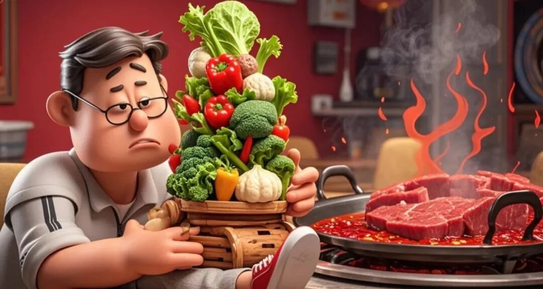 痛风发作示意图