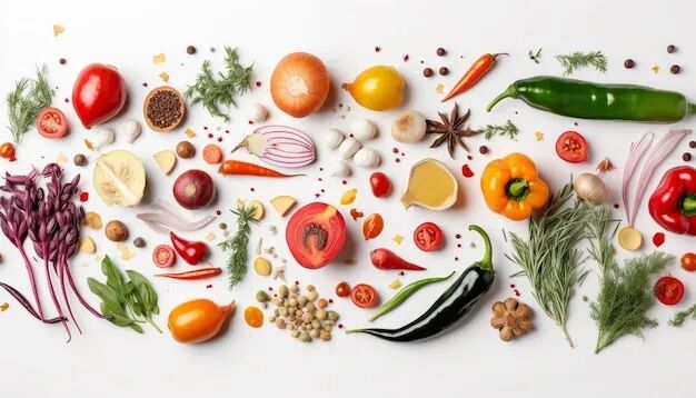 不同品种的辣椒