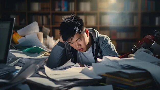 疲惫的中国职场人