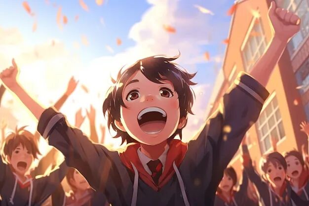 高考结束的喜悦