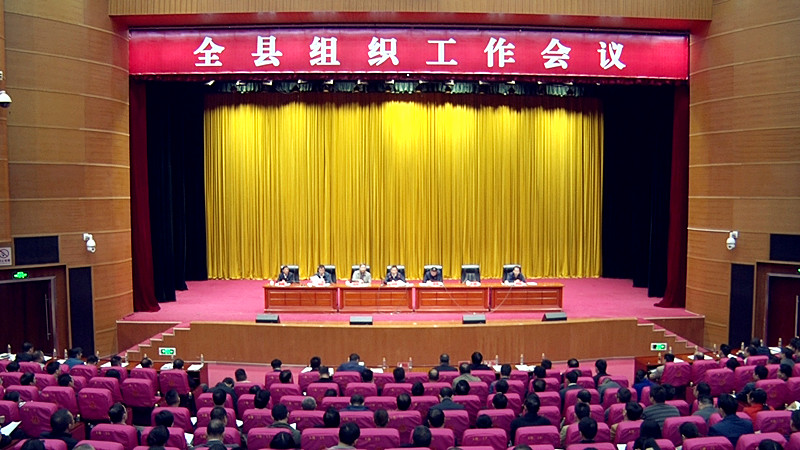 全县组织工作会议召开