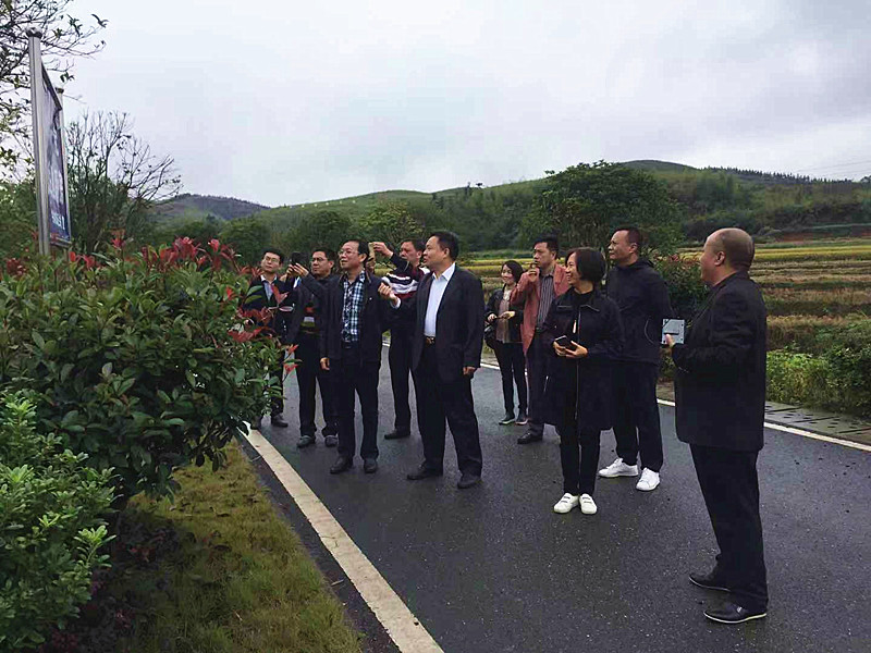 韶关市武江区代表团来我县考察