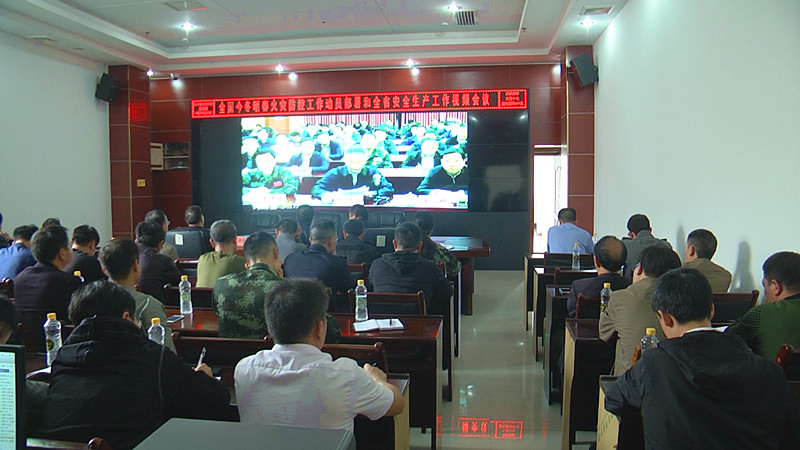 全国今冬明春火灾防控工作部署和全省安全生产工作视频会议召开