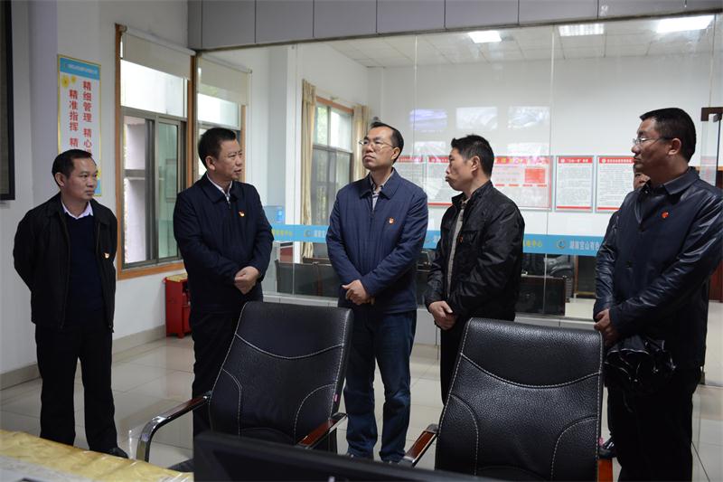 陈雪楚到我县督导脱贫攻坚和调度联系重点企业工作