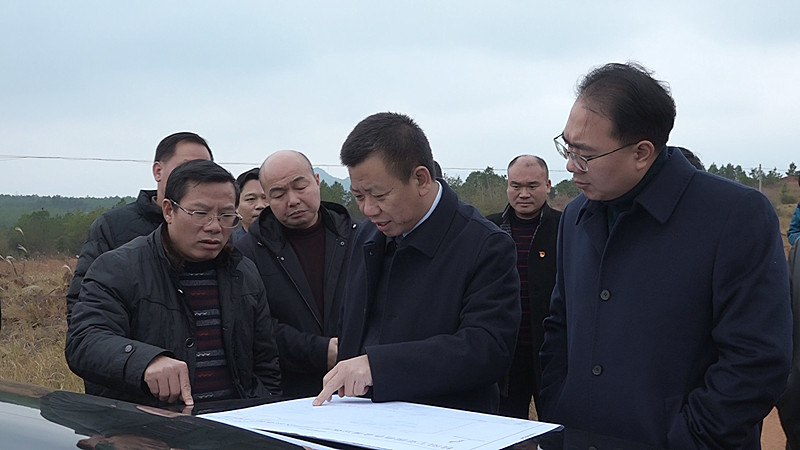 彭生智调研桂阳工业园区有色科技产业园建设工作