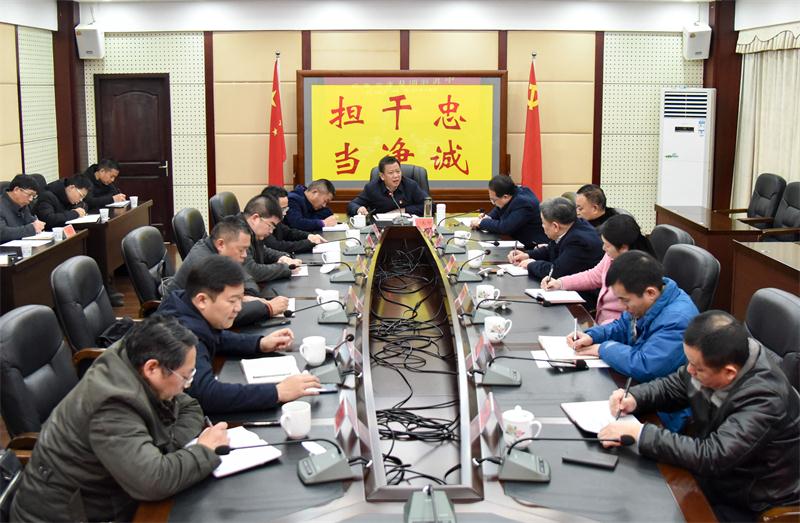 新年上班第一天：彭生智主持召开新春见面会并调研当前工作