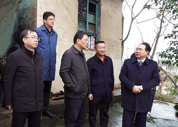 省水利厅来我县调研河长制、水利等工作开展情况