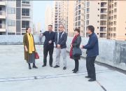 省总工会来我县调研工人文化宫建设