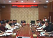 省水利厅来我县督查舂陵水欧阳海库区围库整治工作