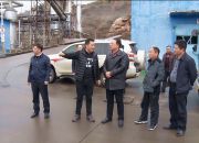 朱阳辉深入企业检查安全生产工作