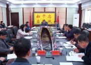 我县召开扫黑除恶专项斗争、“大棚房”清理整治及环境整治工作调度会