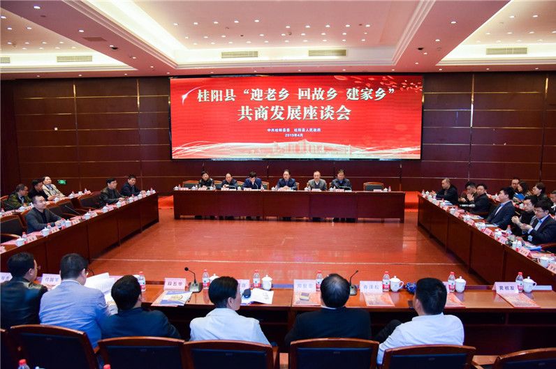 我县召开“迎老乡、回故乡、建家乡”共商发展座谈会
