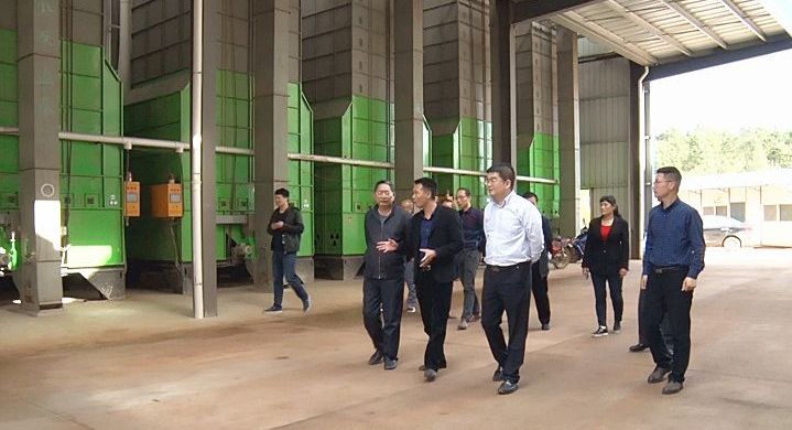 县领导调研全县服务业和易地扶贫搬迁工作
