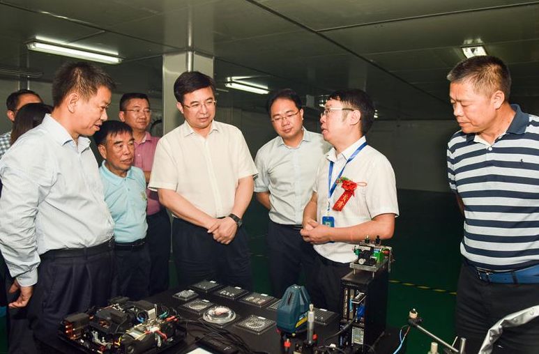 邹文辉到我县调研产业项目建设工作