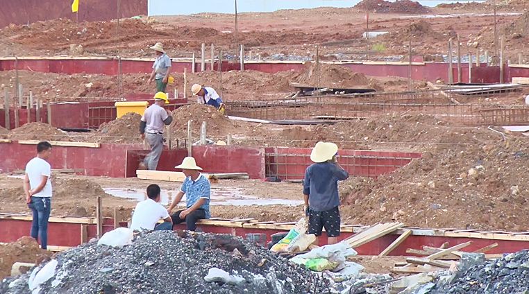 【重点项目巡礼】 家居智造产业园入驻企业施工忙