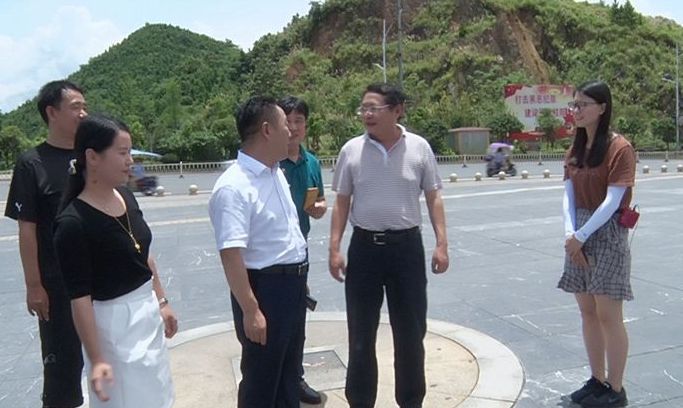 省文化和旅游厅来我县考察调研