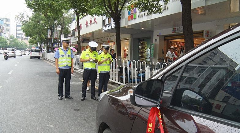【我是交警】县交警大队开展创文交通秩序整治行动