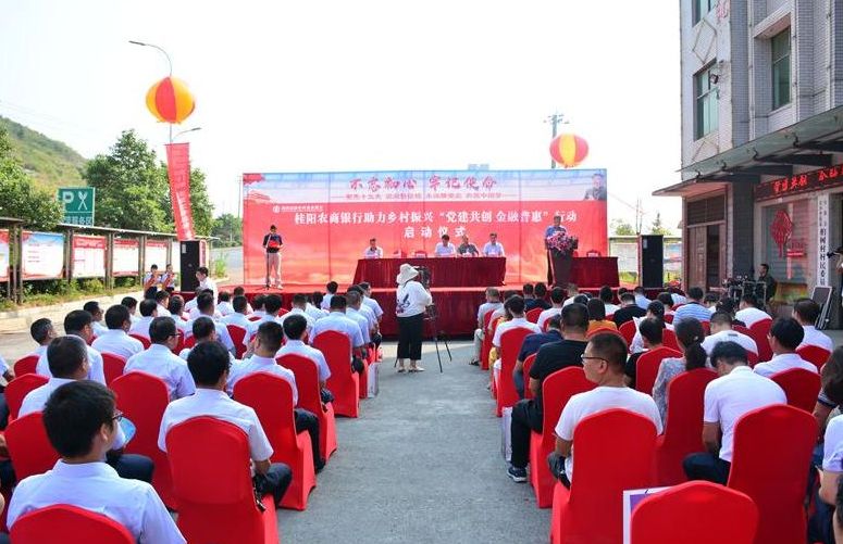 “党建共创·金融普惠”助力乡村振兴