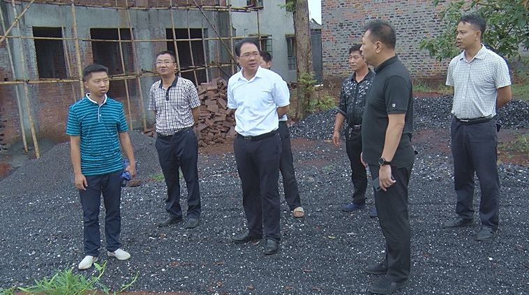 朱阳辉到仁义、敖泉镇调研人居环境整治工作