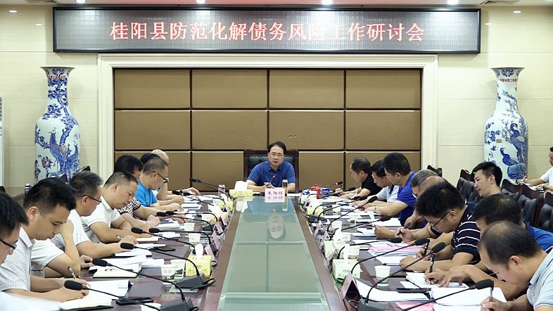 我县召开防范化解债务风险工作研讨会