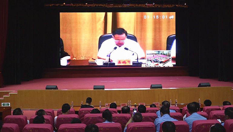 全市公安工作视频会议召开