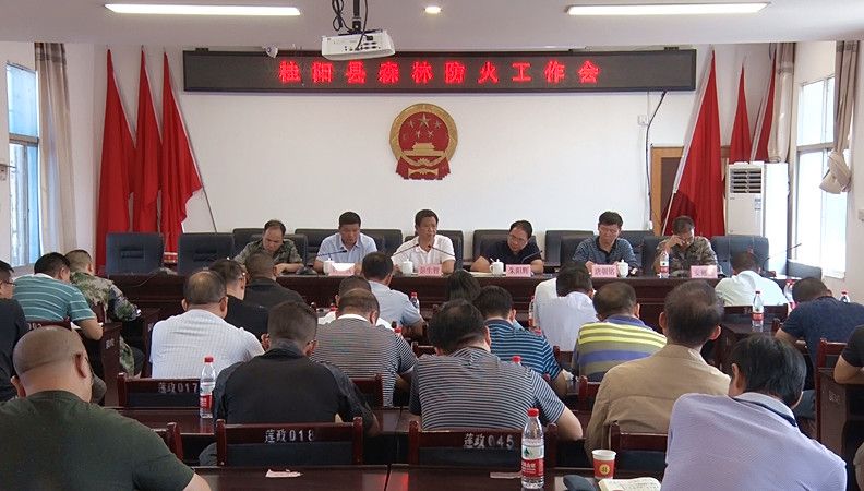 全县森林防火工作会议召开   彭生智：做到六个“坚决” 全力抓好森林火灾防控工作