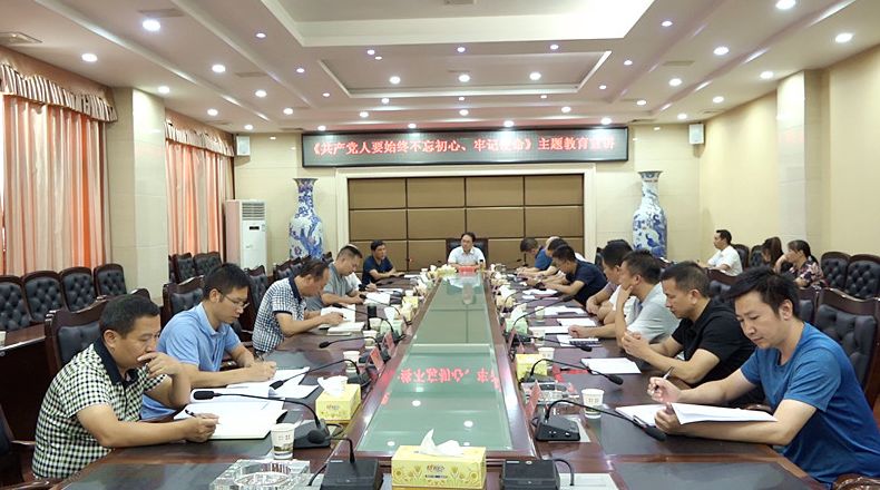 【不忘初心 牢记使命】县政府党组开展集中学习