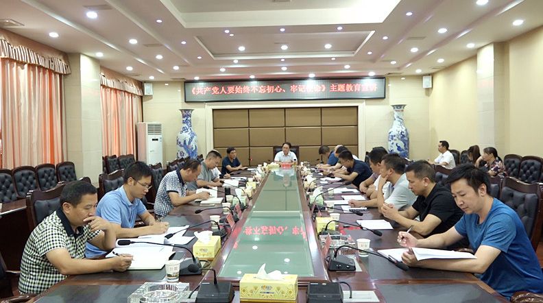 【不忘初心 牢记使命】县政府党组开展集中学习